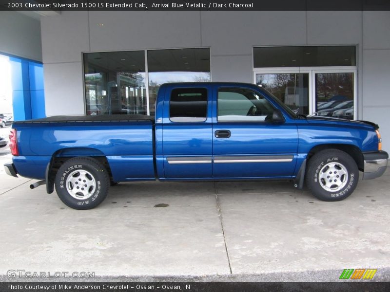  2003 Silverado 1500 LS Extended Cab Arrival Blue Metallic