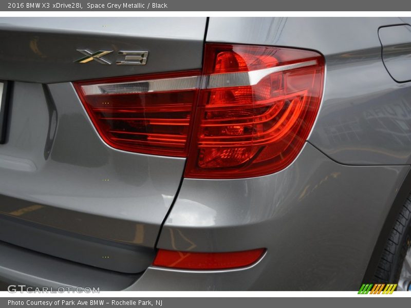 Space Grey Metallic / Black 2016 BMW X3 xDrive28i