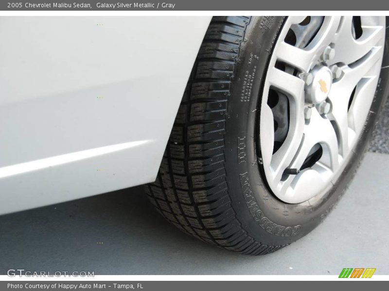 Galaxy Silver Metallic / Gray 2005 Chevrolet Malibu Sedan