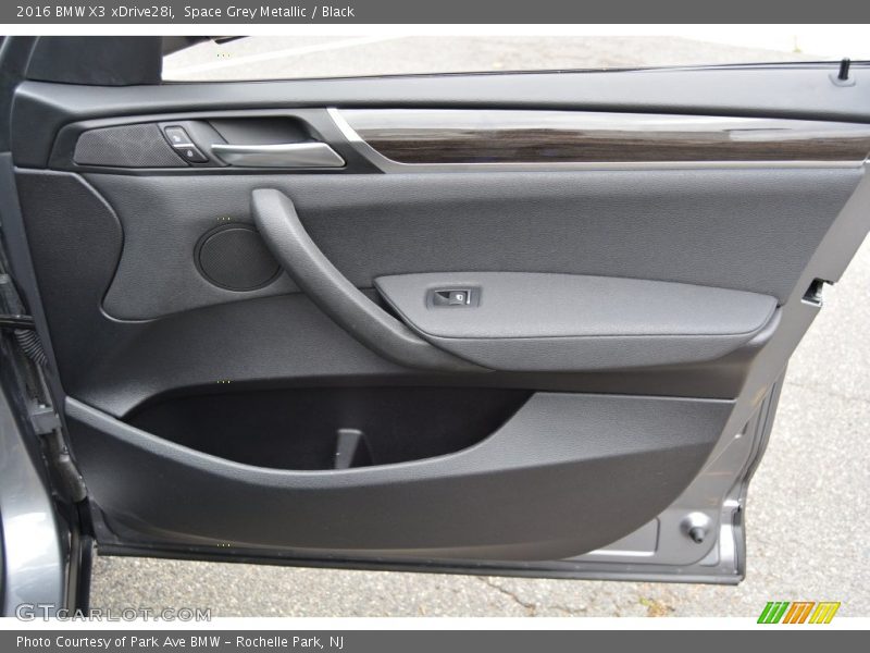 Space Grey Metallic / Black 2016 BMW X3 xDrive28i
