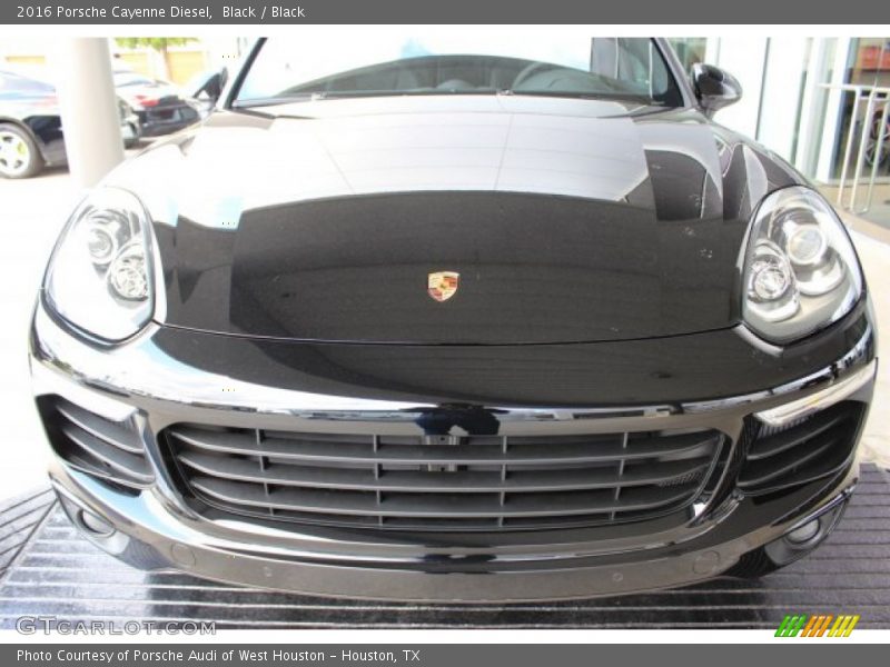 Black / Black 2016 Porsche Cayenne Diesel