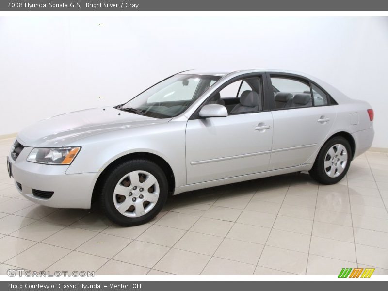 Front 3/4 View of 2008 Sonata GLS