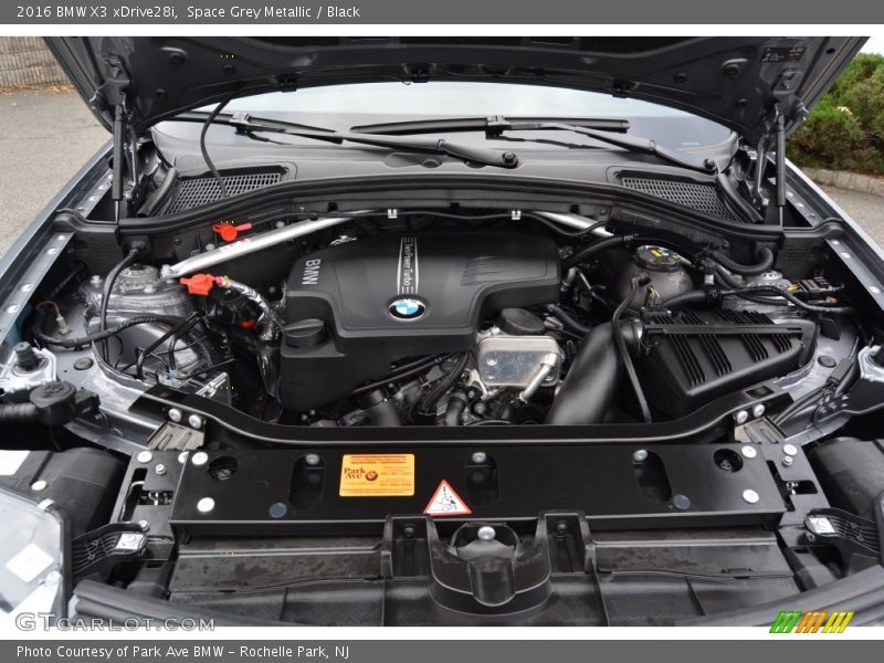 Space Grey Metallic / Black 2016 BMW X3 xDrive28i