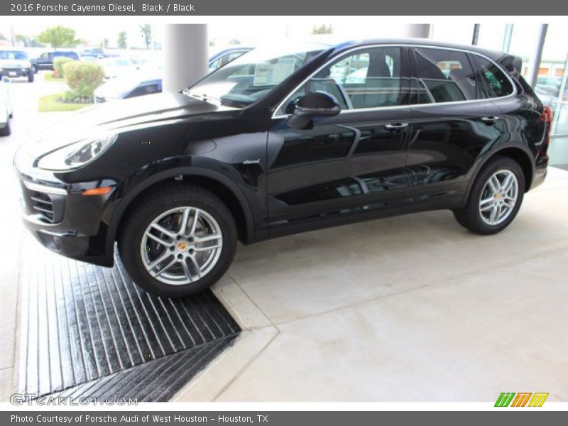 Black / Black 2016 Porsche Cayenne Diesel