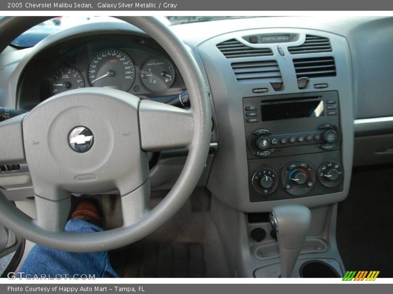Galaxy Silver Metallic / Gray 2005 Chevrolet Malibu Sedan