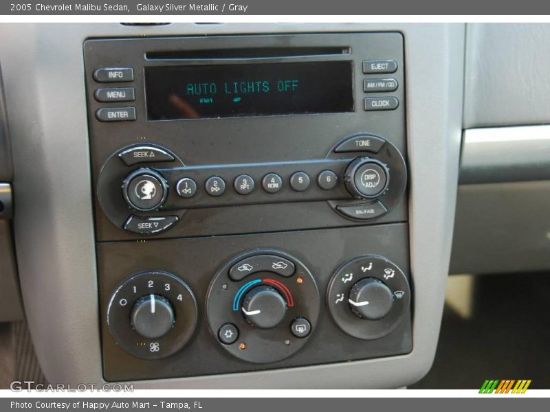 Galaxy Silver Metallic / Gray 2005 Chevrolet Malibu Sedan