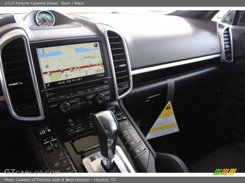 Black / Black 2016 Porsche Cayenne Diesel