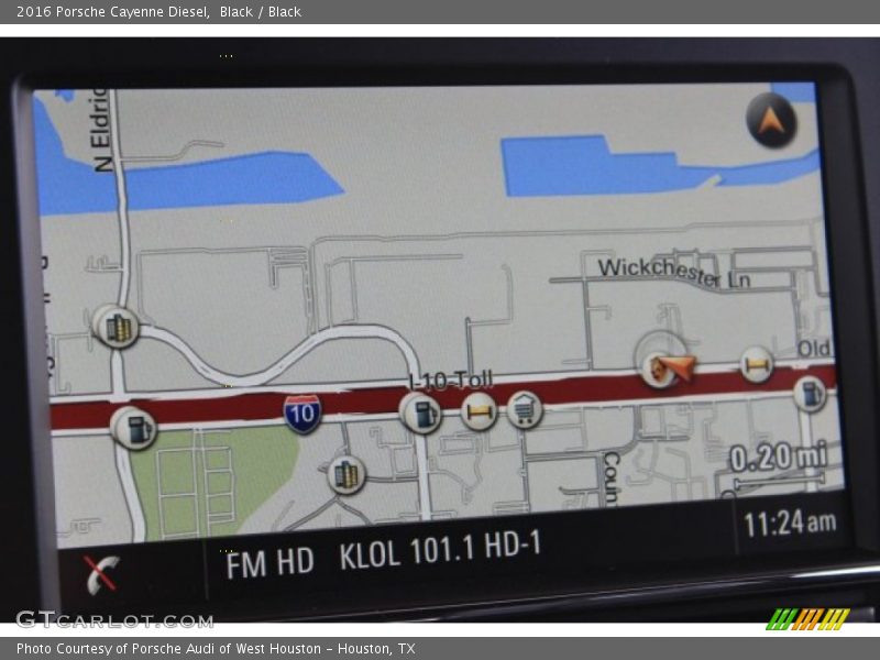 Navigation of 2016 Cayenne Diesel