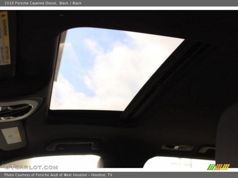 Black / Black 2016 Porsche Cayenne Diesel