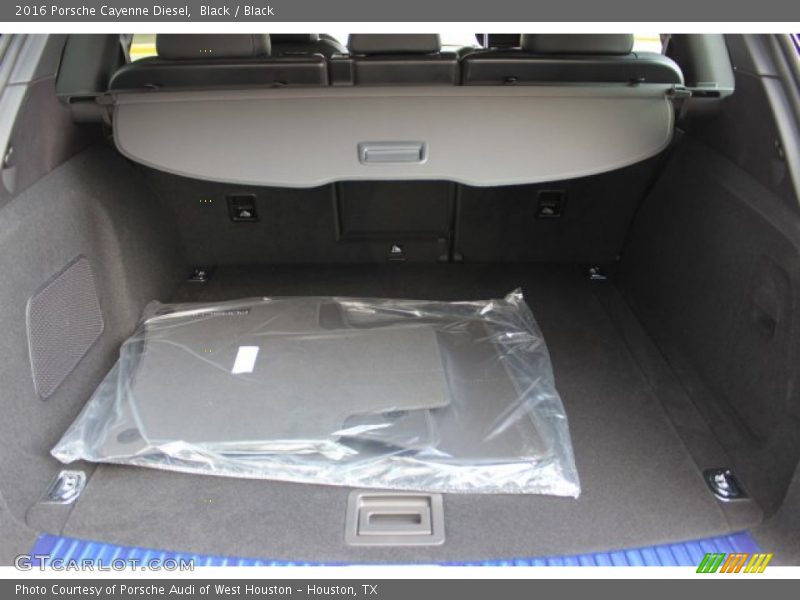Black / Black 2016 Porsche Cayenne Diesel
