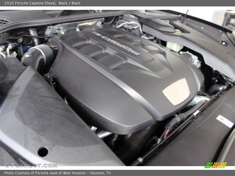 Black / Black 2016 Porsche Cayenne Diesel
