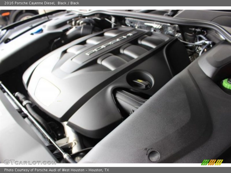 Black / Black 2016 Porsche Cayenne Diesel