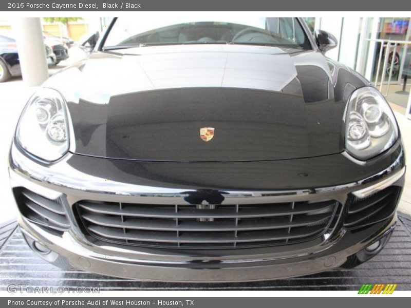 Black / Black 2016 Porsche Cayenne Diesel