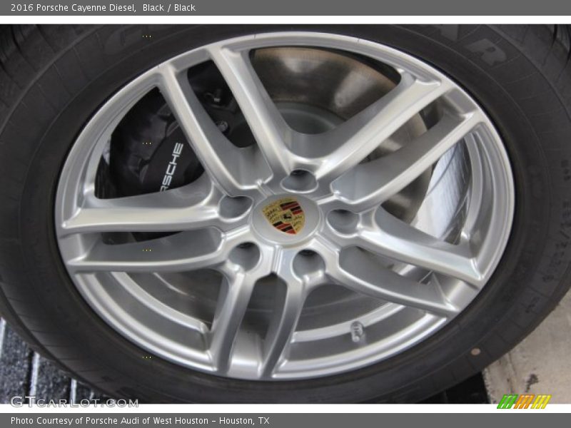 Black / Black 2016 Porsche Cayenne Diesel