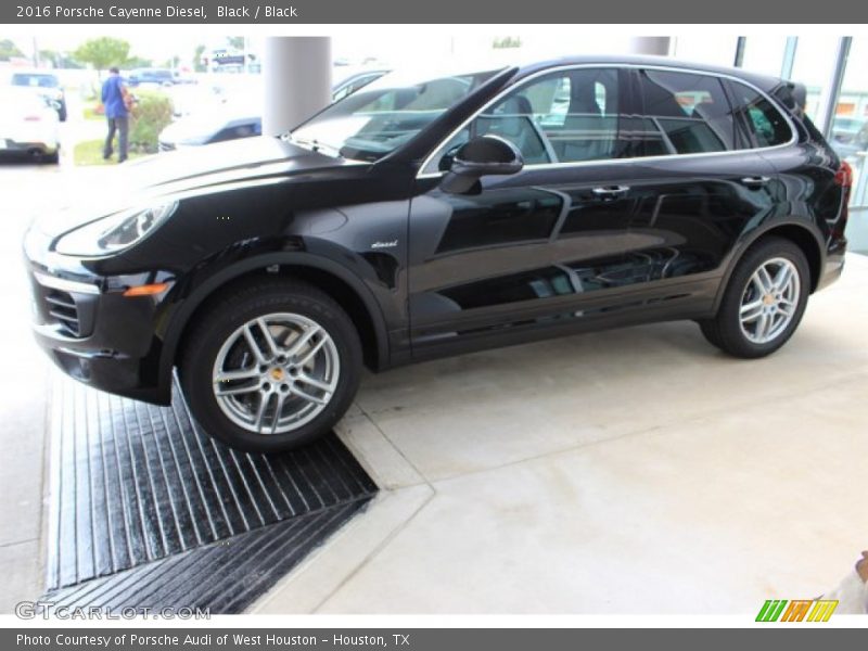 Black / Black 2016 Porsche Cayenne Diesel