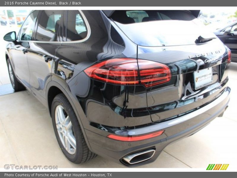 Black / Black 2016 Porsche Cayenne Diesel