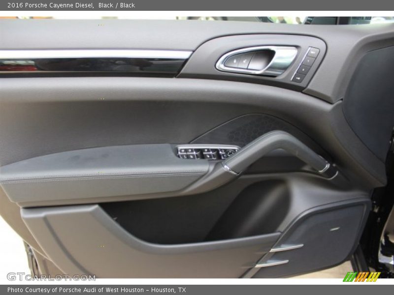 Black / Black 2016 Porsche Cayenne Diesel