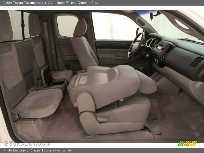 Super White / Graphite Gray 2009 Toyota Tacoma Access Cab