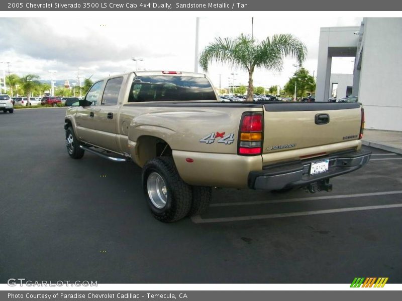 Sandstone Metallic / Tan 2005 Chevrolet Silverado 3500 LS Crew Cab 4x4 Dually