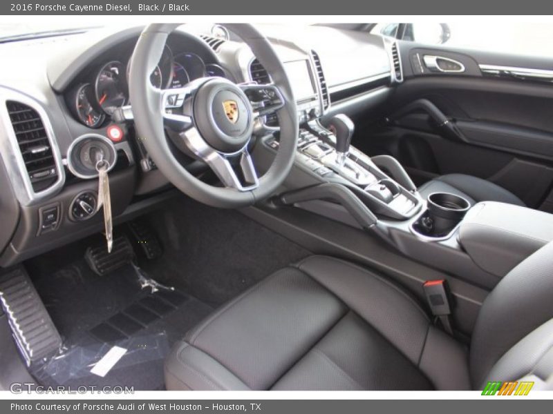 Black / Black 2016 Porsche Cayenne Diesel