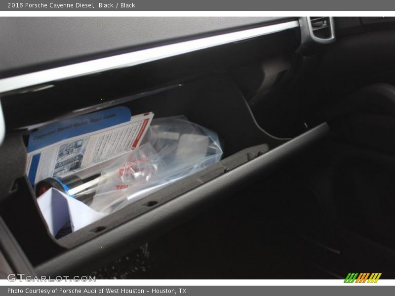 Black / Black 2016 Porsche Cayenne Diesel