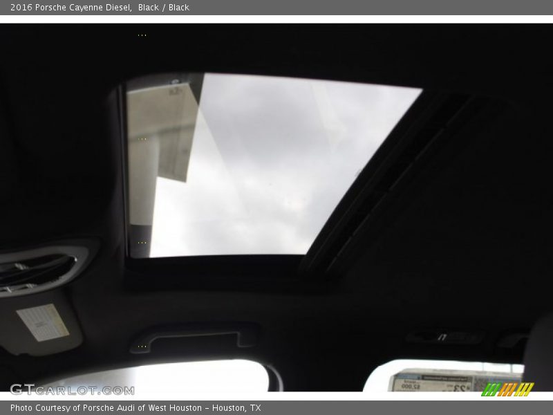 Black / Black 2016 Porsche Cayenne Diesel
