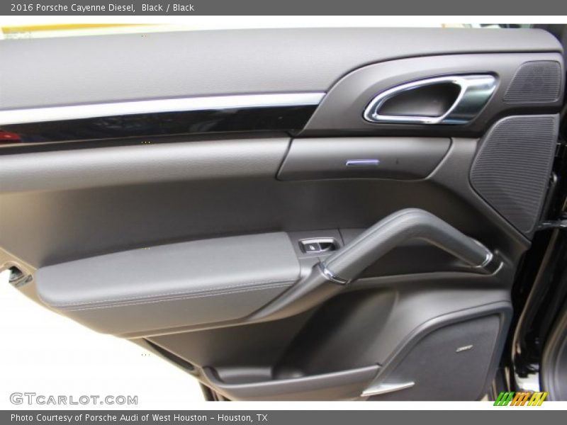 Black / Black 2016 Porsche Cayenne Diesel