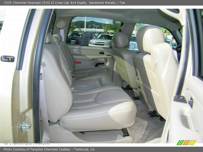 Sandstone Metallic / Tan 2005 Chevrolet Silverado 3500 LS Crew Cab 4x4 Dually