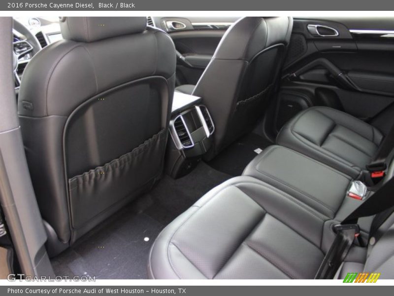 Black / Black 2016 Porsche Cayenne Diesel
