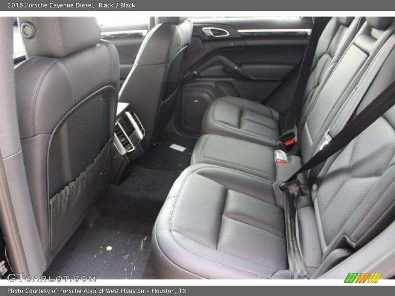 Black / Black 2016 Porsche Cayenne Diesel