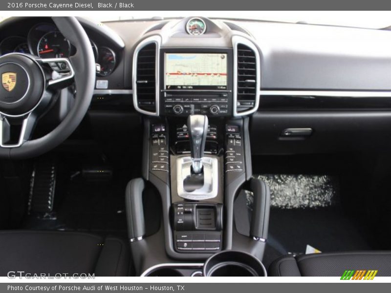 Black / Black 2016 Porsche Cayenne Diesel