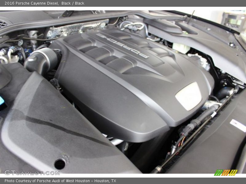 Black / Black 2016 Porsche Cayenne Diesel