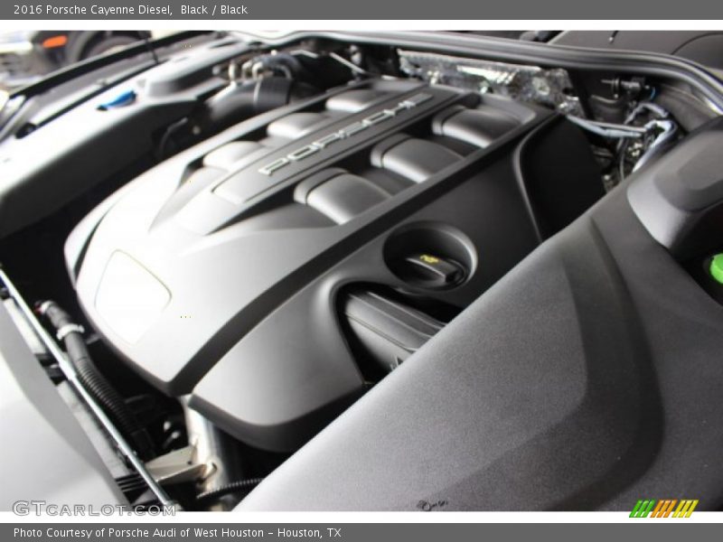 Black / Black 2016 Porsche Cayenne Diesel
