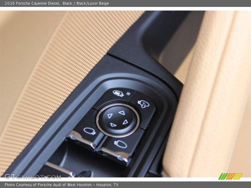 Black / Black/Luxor Beige 2016 Porsche Cayenne Diesel
