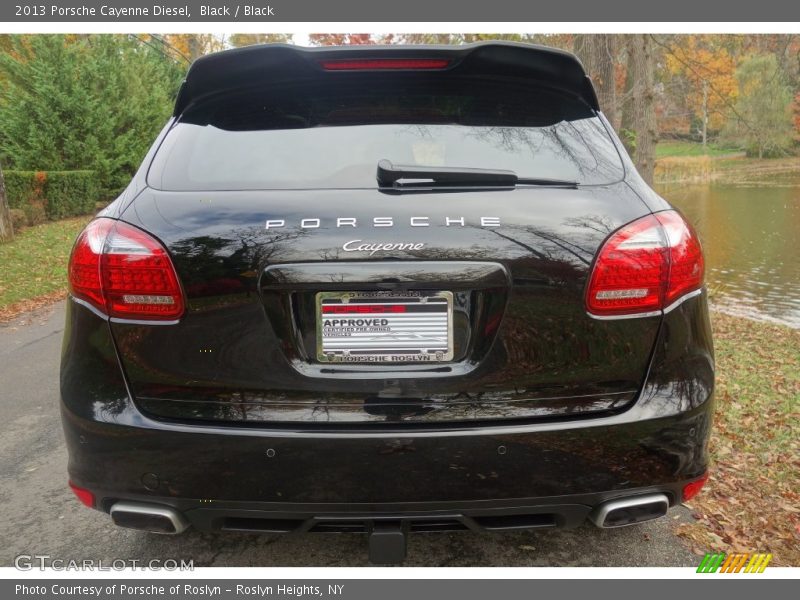 Black / Black 2013 Porsche Cayenne Diesel