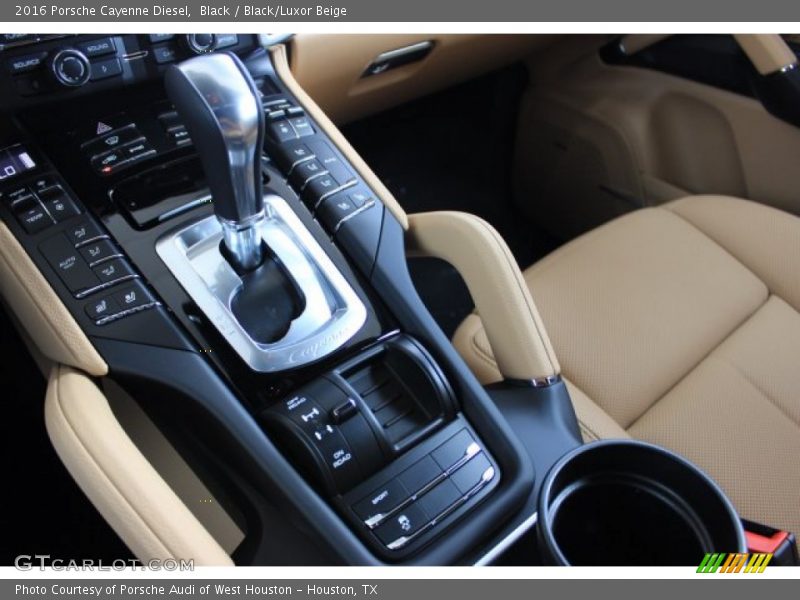 Black / Black/Luxor Beige 2016 Porsche Cayenne Diesel