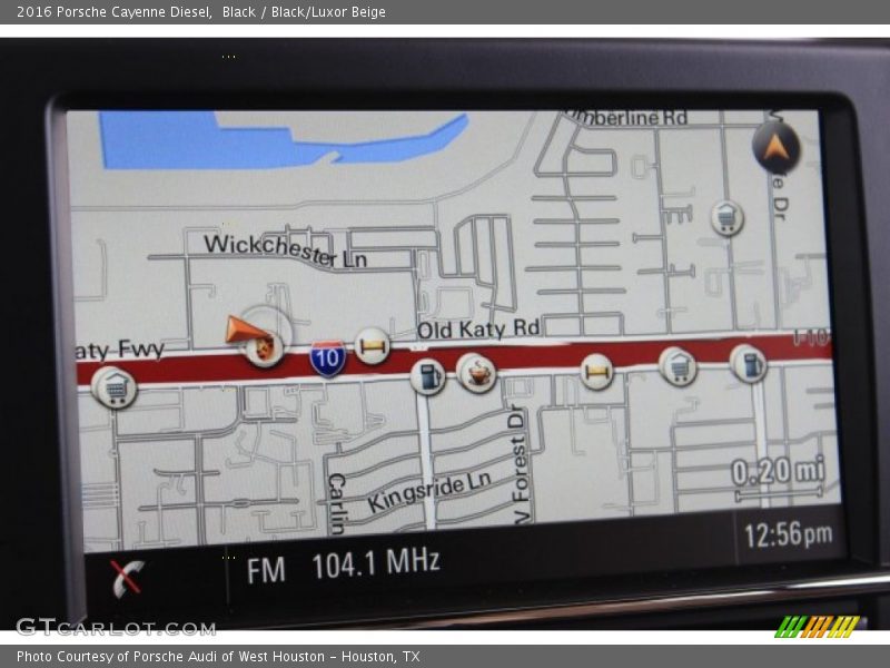 Black / Black/Luxor Beige 2016 Porsche Cayenne Diesel
