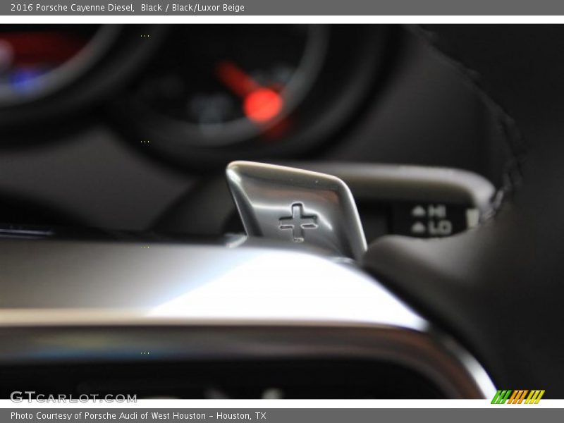 Black / Black/Luxor Beige 2016 Porsche Cayenne Diesel