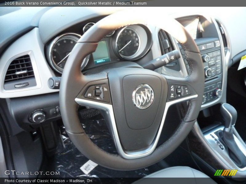 Quicksilver Metallic / Medium Titanium 2016 Buick Verano Convenience Group