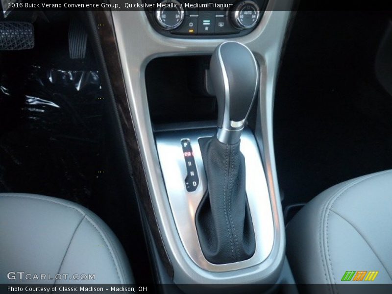Quicksilver Metallic / Medium Titanium 2016 Buick Verano Convenience Group