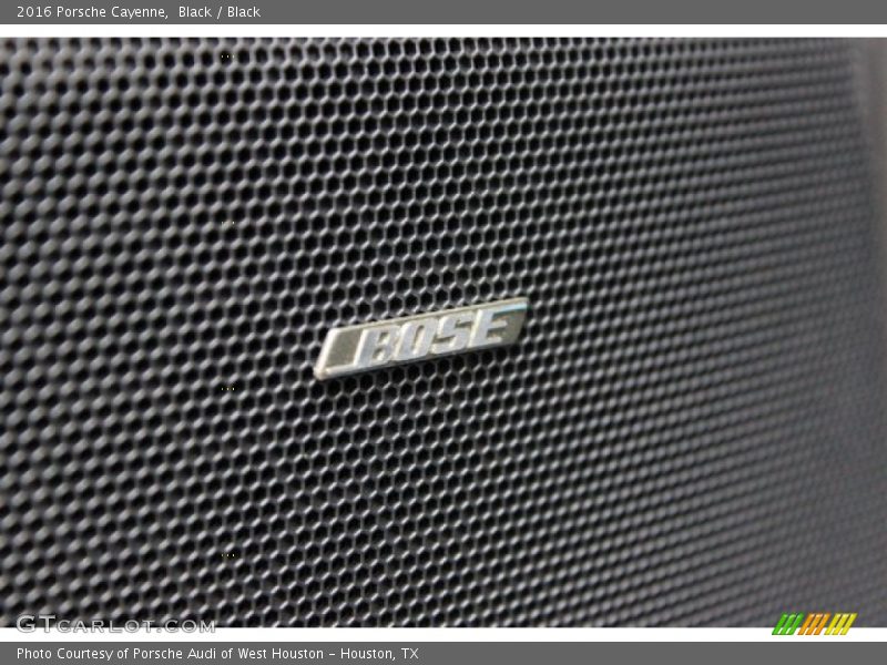 Black / Black 2016 Porsche Cayenne