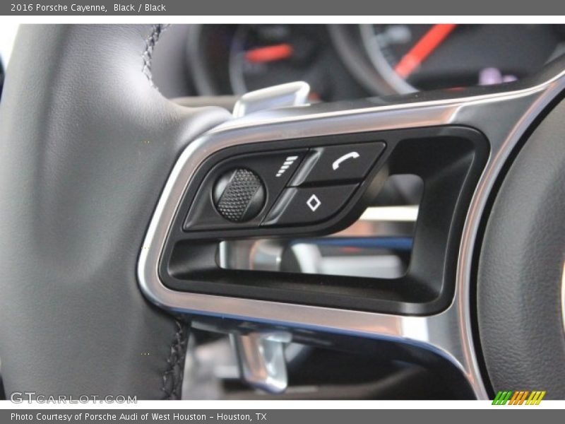 Black / Black 2016 Porsche Cayenne