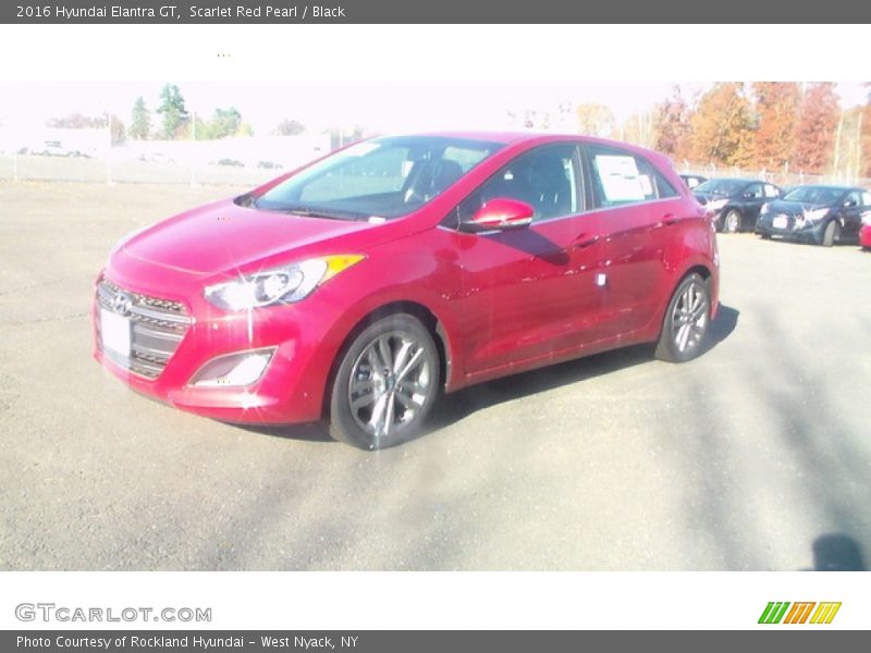 Scarlet Red Pearl / Black 2016 Hyundai Elantra GT