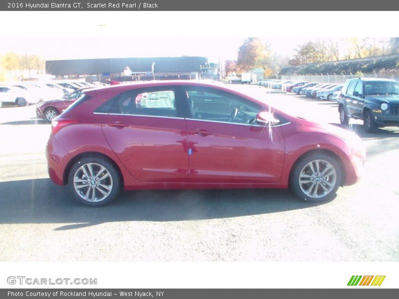 Scarlet Red Pearl / Black 2016 Hyundai Elantra GT