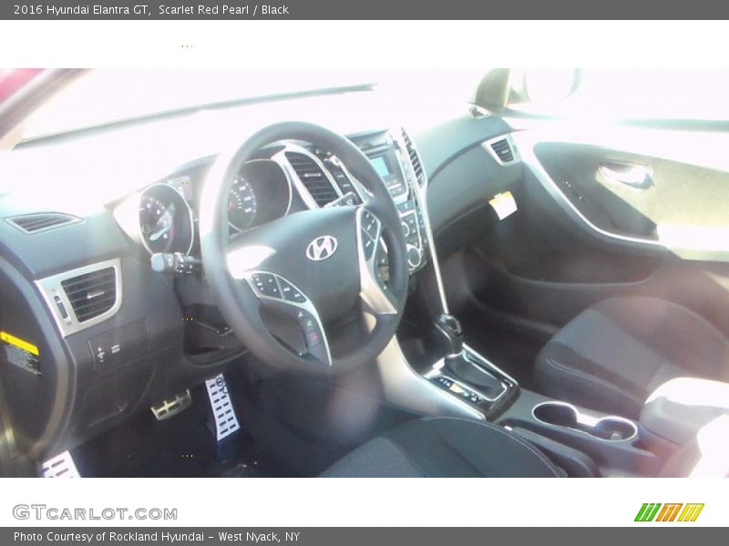 Scarlet Red Pearl / Black 2016 Hyundai Elantra GT