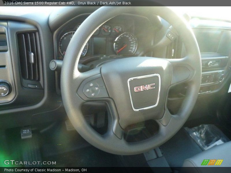 Onyx Black / Dark Ash/Jet Black 2016 GMC Sierra 1500 Regular Cab 4WD