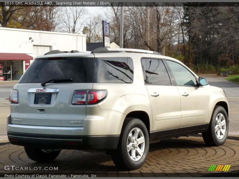 Sparkling Silver Metallic / Ebony 2016 GMC Acadia SLE AWD