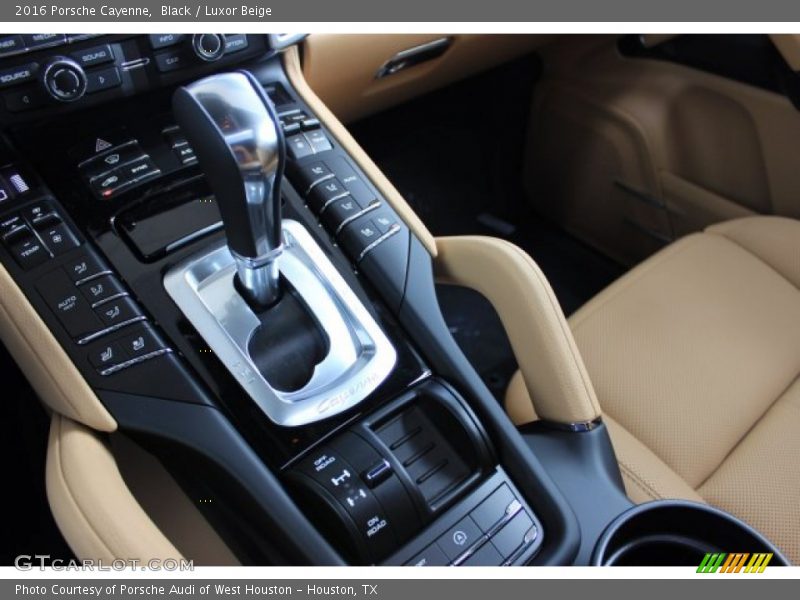 Black / Luxor Beige 2016 Porsche Cayenne