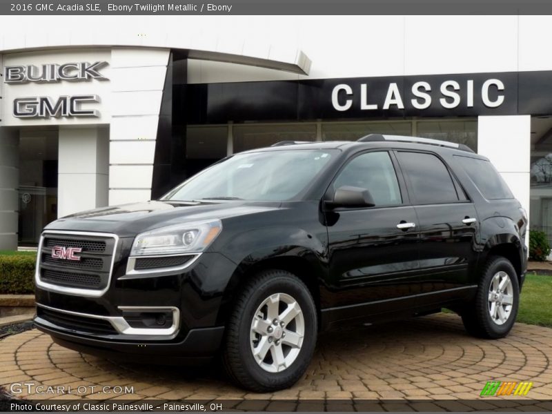 Ebony Twilight Metallic / Ebony 2016 GMC Acadia SLE