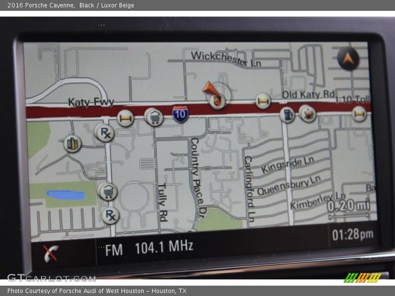 Black / Luxor Beige 2016 Porsche Cayenne